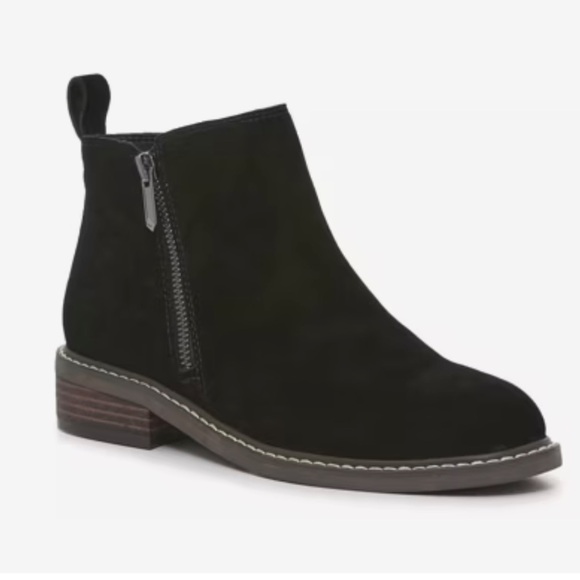 Crown Vintage Shoes - Crown Vintage Gorgie Wide Bootie – Black – Size 6.5
